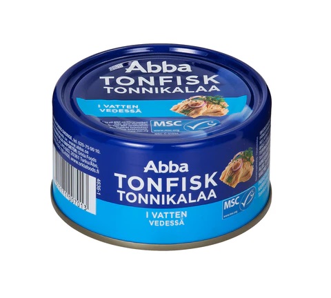Abba Tonnikalaa vedessä 200/150g